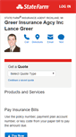 Mobile Screenshot of lancegreeragency.com